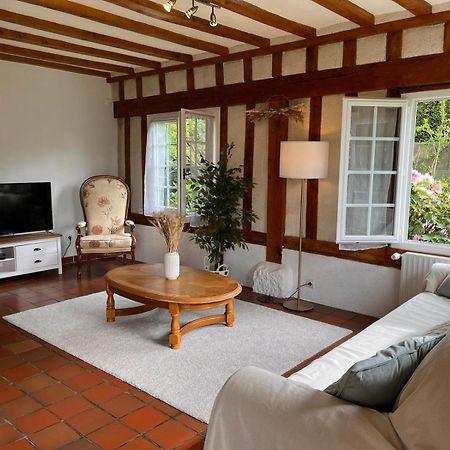 Maison 110 M² Cosy Au Calme Avec Jardin De 1000 M² Pont-Audemer Esterno foto