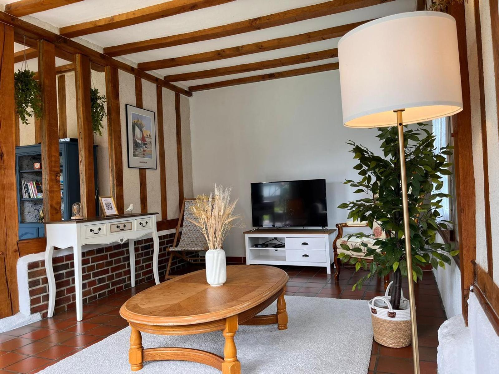 Maison 110 M² Cosy Au Calme Avec Jardin De 1000 M² Pont-Audemer Esterno foto